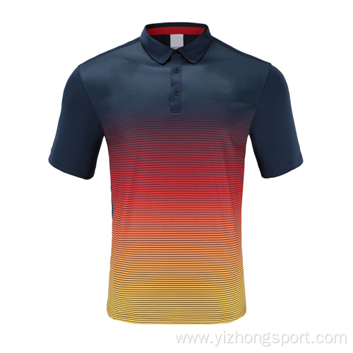 Mens Dry Fit Rugby Wear Polo Shirt